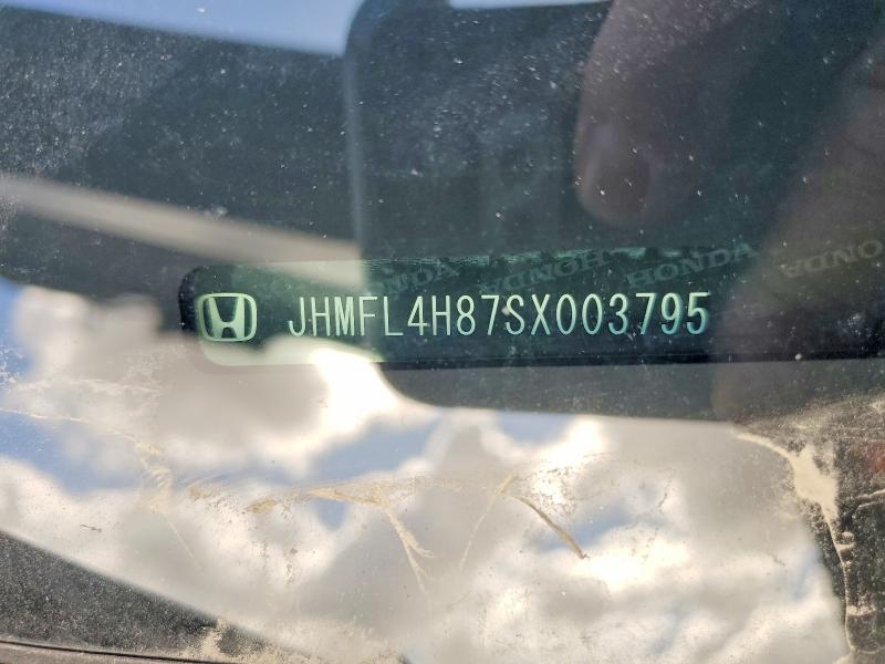2025 Honda Civic მანქანა იყიდება აუქციონზე, vin: JHMFL4H87SX003795, აუქციონის ნომერი: 49033286