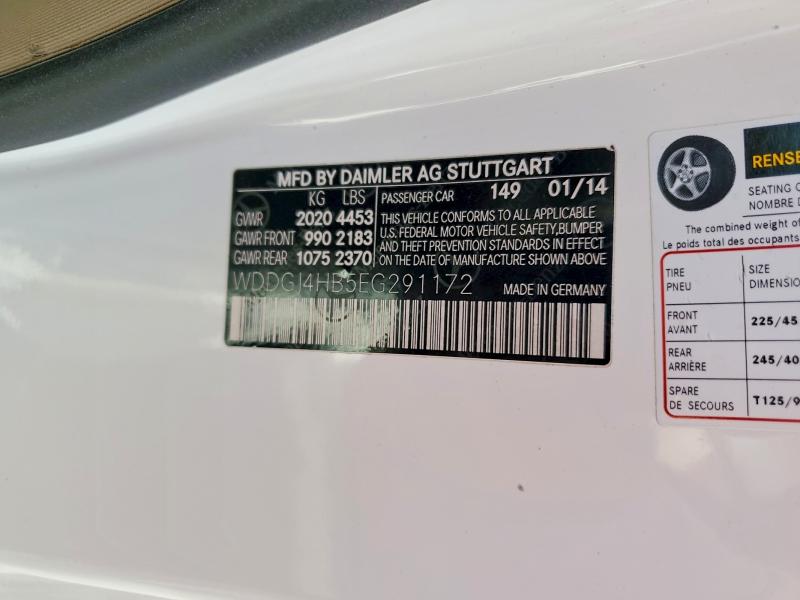 Продаж на аукціоні авто 2014 Mercedes-benz C, vin: WDDGJ4HB5EG291172, номер лоту: 48094956
