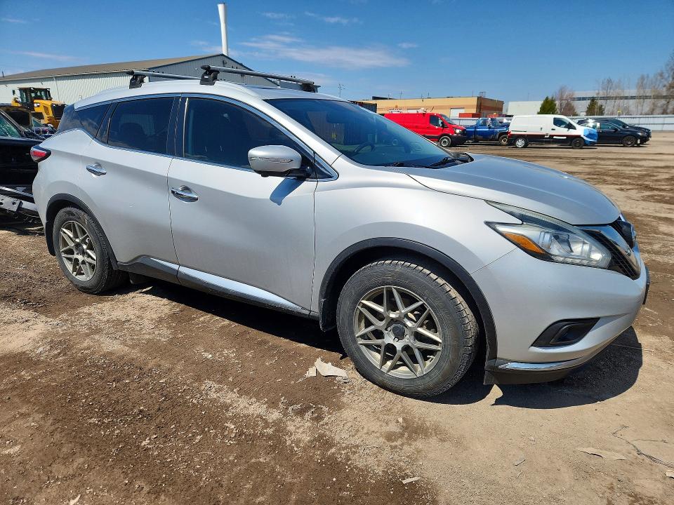2015 Nissan Murano მანქანა იყიდება აუქციონზე, vin: 5N1AZ2MH8FN233508, აუქციონის ნომერი: 50665016