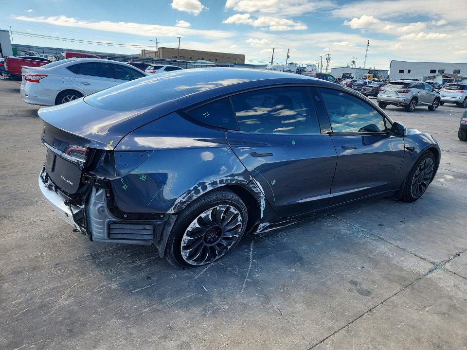 48475316 :رقم المزاد ، 5YJ3E1EA1PF664034 vin ، 2023 Tesla Model 3 مزاد بيع
