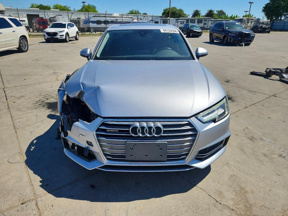 2018 Audi A4 მანქანა იყიდება აუქციონზე, vin: WAUENAF46JA026540, აუქციონის ნომერი: 49153556