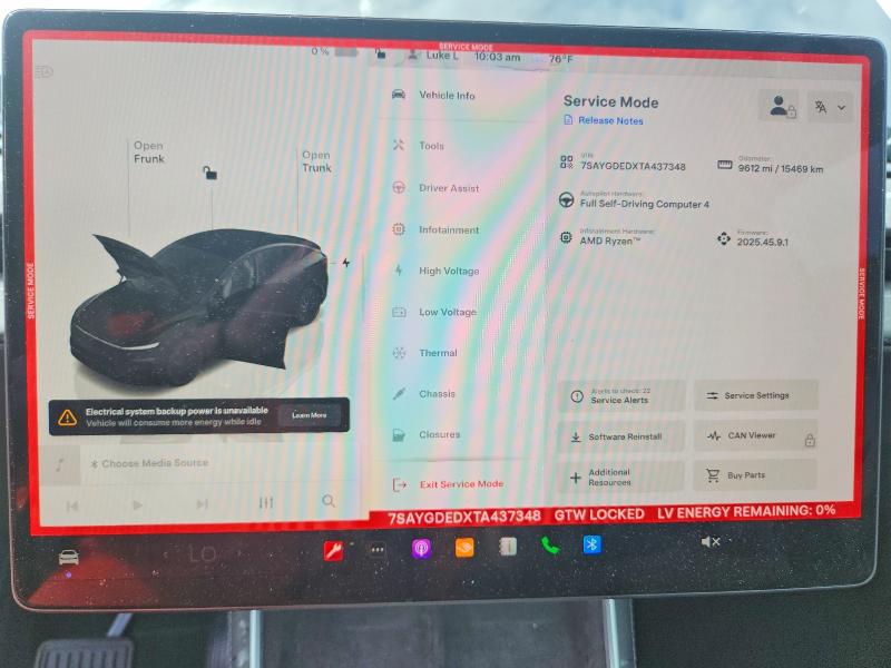 Продажа на аукционе авто 2026 Tesla Model Y, vin: 7SAYGDEDXTA437348, номер лота: 51308666