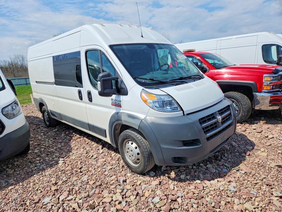 2018 Ram Promaster 3500 მანქანა იყიდება აუქციონზე, vin: 3C6URVHG5JE116803, აუქციონის ნომერი: 50444656