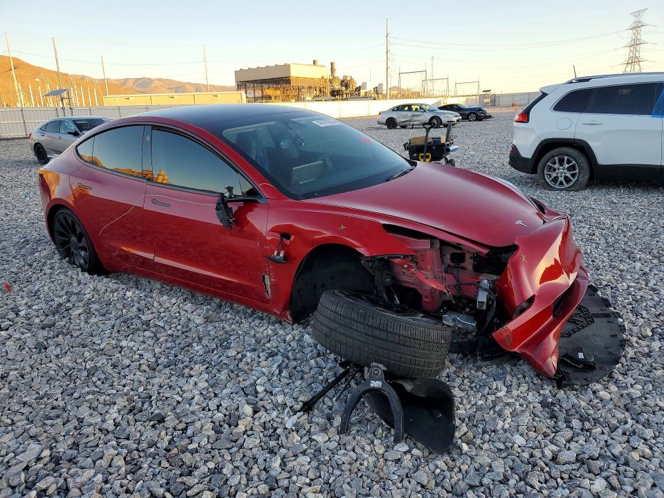 48978006 :رقم المزاد ، 5YJ3E1EC9PF633874 vin ، 2023 Tesla Model 3 مزاد بيع