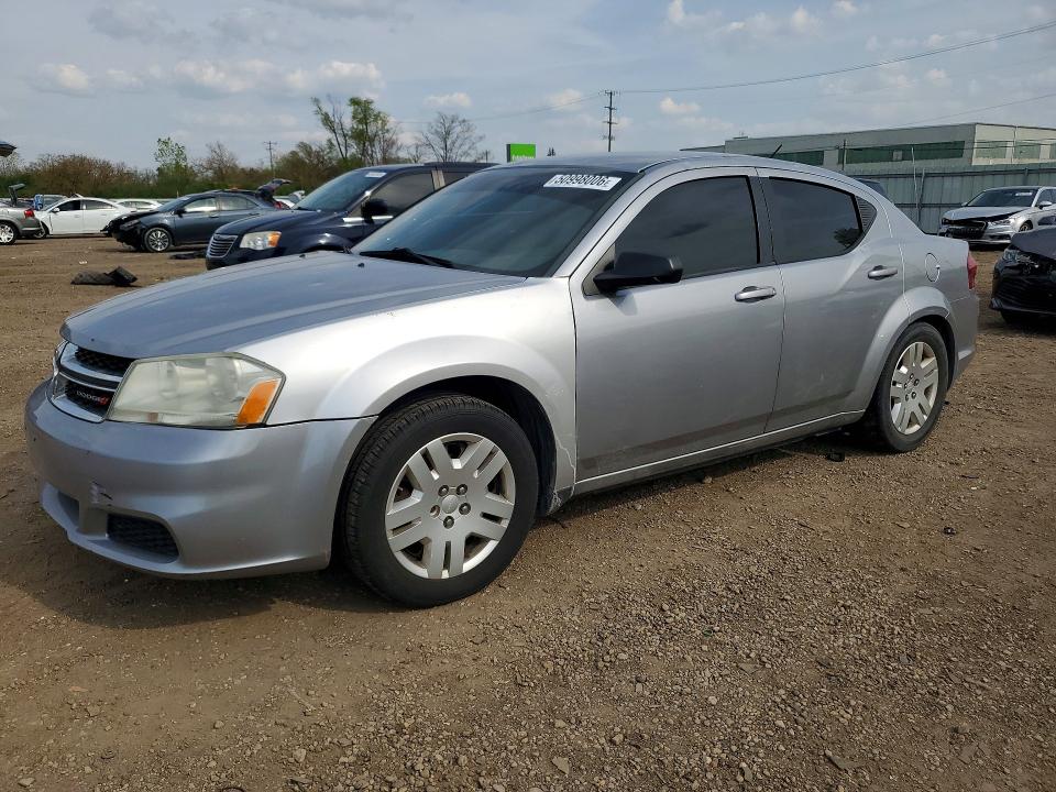 50998006 :رقم المزاد ، 1C3CDZABXEN173805 vin ، 2014 Dodge Avenger مزاد بيع