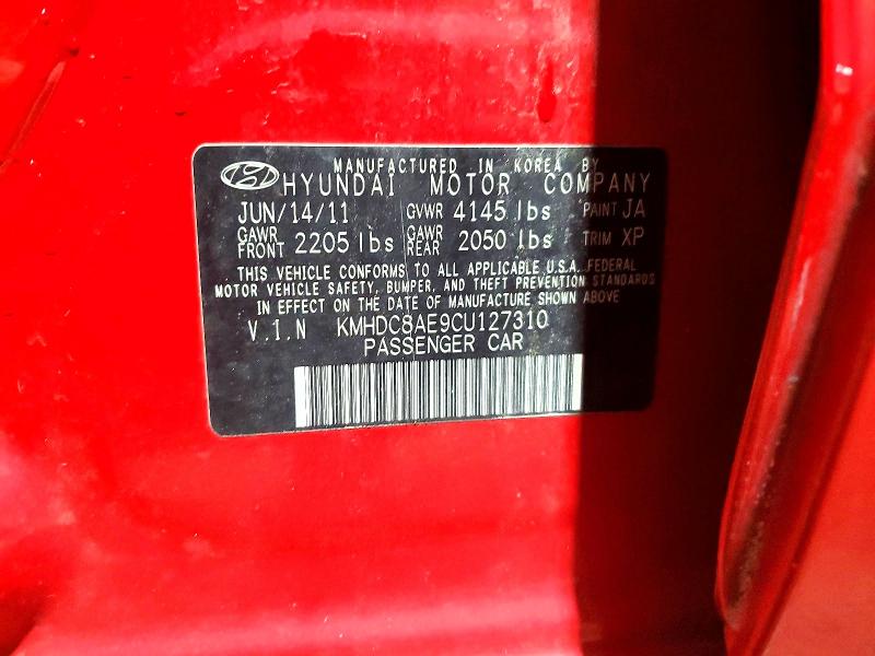 Aukcja sprzedaży 2012 Hyundai Elantra Touring, vin: KMHDC8AE9CU127310, numer aukcji: 51460516