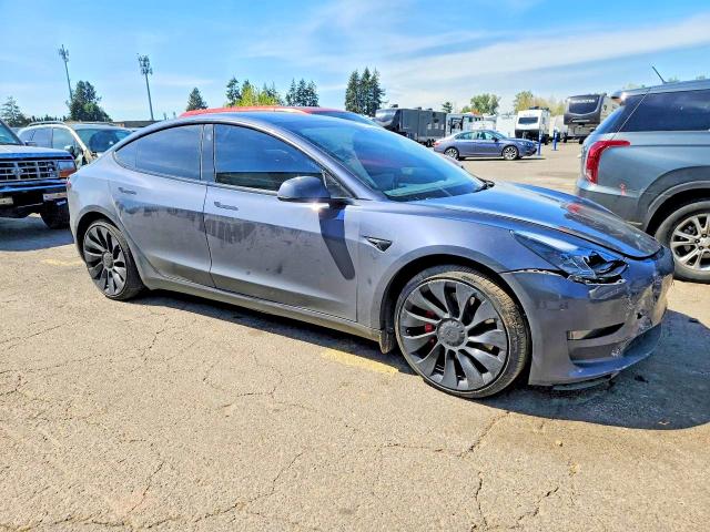48940566 :رقم المزاد ، 5YJ3E1EC7PF396320 vin ، 2023 Tesla Model 3 مزاد بيع
