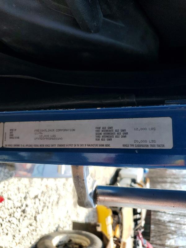 Продаж на аукціоні авто 1995 Freightliner Fld120, vin: 1FV7D0Y9XSH681640, номер лоту: 49071666