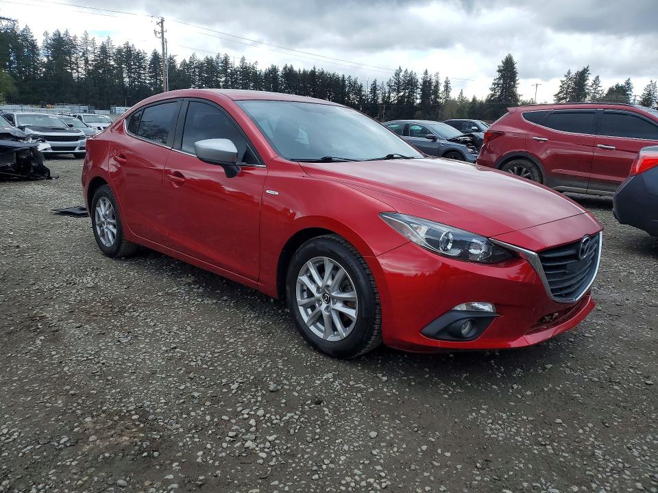 50141176 :رقم المزاد ، JM1BM1W78G1336233 vin ، 2016 Mazda 3 مزاد بيع