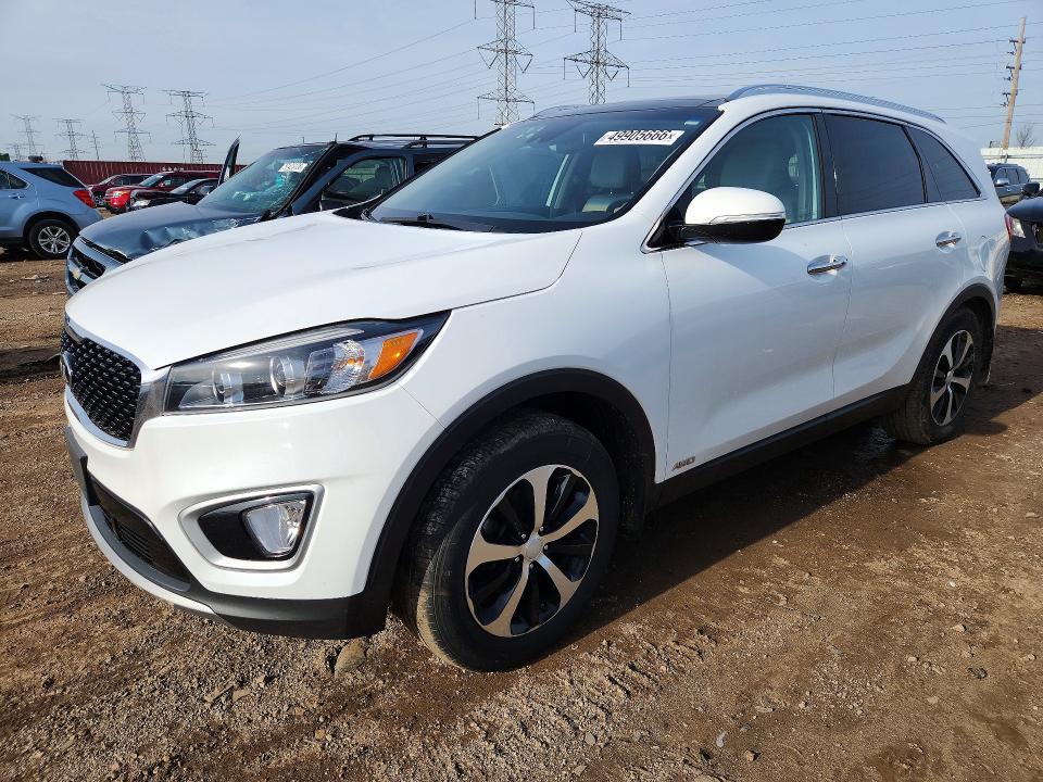 2017 Kia Sorento მანქანა იყიდება აუქციონზე, vin: 5XYPHDA19HG253846, აუქციონის ნომერი: 49905666
