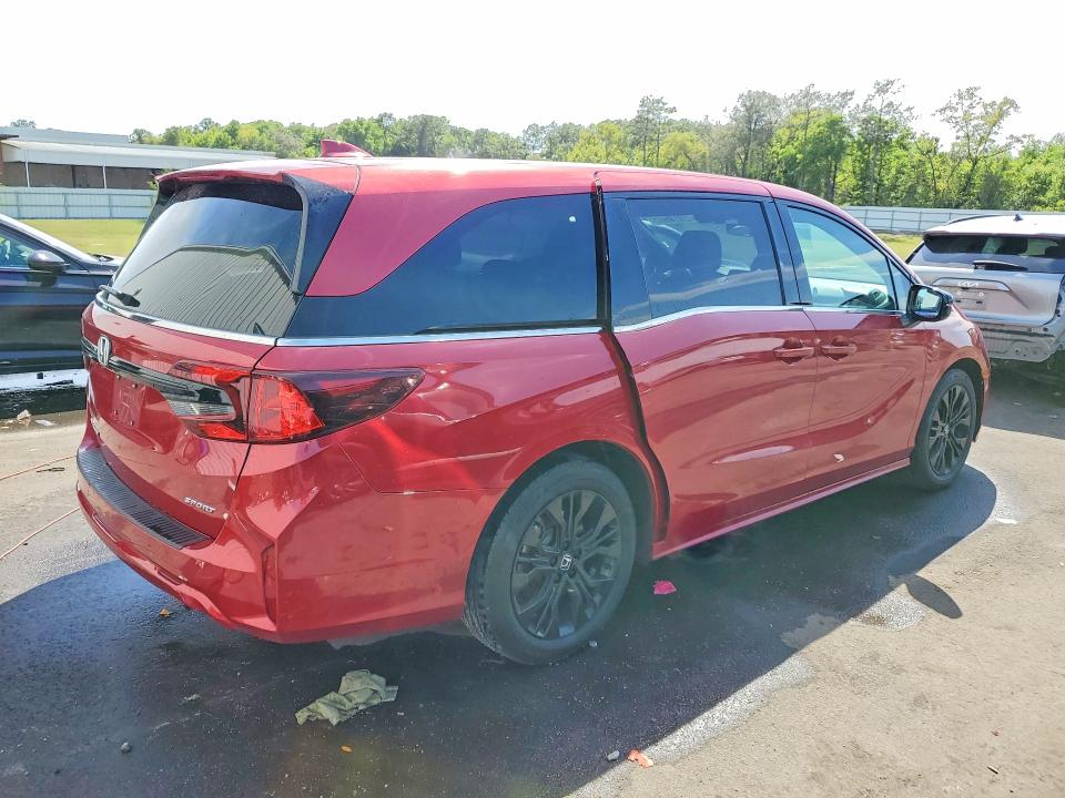 48481206 :رقم المزاد ، 5FNRL6H74SB055932 vin ، 2025 Honda Odyssey مزاد بيع