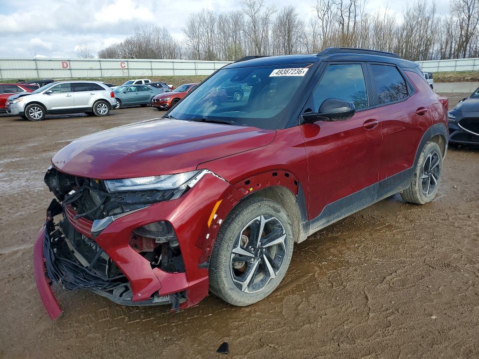 2022 Chevrolet Trailblazer მანქანა იყიდება აუქციონზე, vin: KL79MTSL9NB077334, აუქციონის ნომერი: 49387236