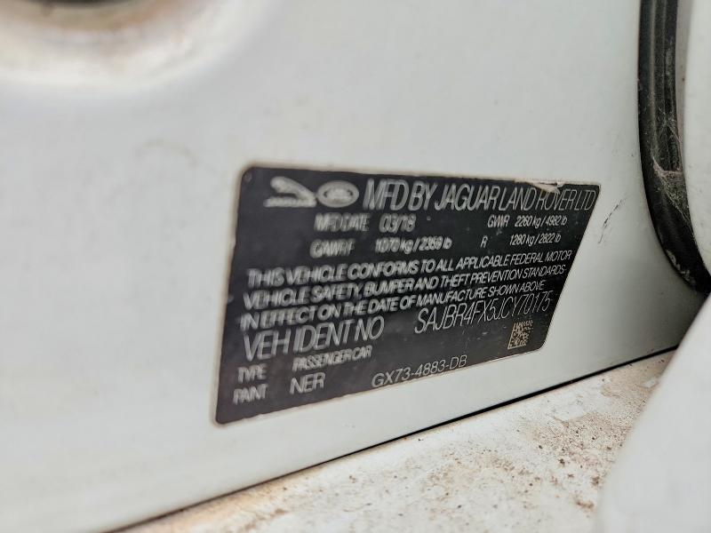 Продажа на аукционе авто 2018 Jaguar Xf, vin: SAJBR4FX5JCY70175, номер лота: 51976936