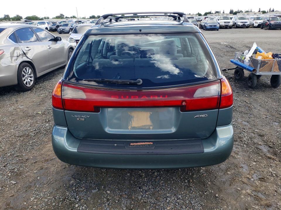 2001 Subaru Legacy მანქანა იყიდება აუქციონზე, vin: 4S3BH635617300128, აუქციონის ნომერი: 50807186