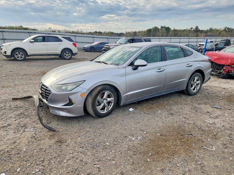 48466766 :رقم المزاد ، 5NPEG4JA2MH124554 vin ، 2021 Hyundai Sonata مزاد بيع