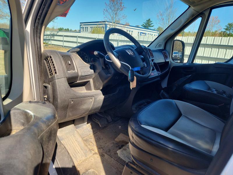 50996056 :رقم المزاد ، 3C6TRVDGXHE541381 vin ، 2017 Ram Promaster 2500 مزاد بيع