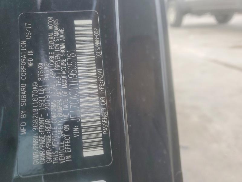 Продаж на аукціоні авто 2017 Subaru Brz, vin: JF1ZCAC11H9605781, номер лоту: 49040906