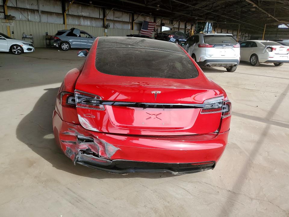 51334286 :رقم المزاد ، 5YJSA1E5XNF464616 vin ، 2022 Tesla Model S مزاد بيع