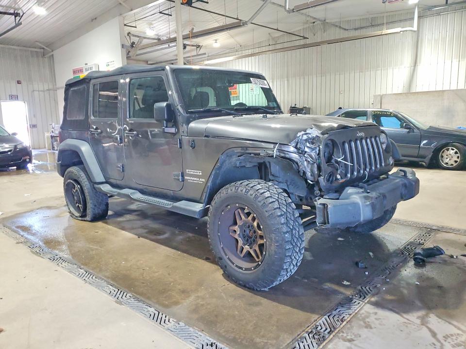 Продажа на аукционе авто 2016 Jeep Wrangler Unlimited, vin: 1C4BJWDGXGL307734, номер лота: 50750306