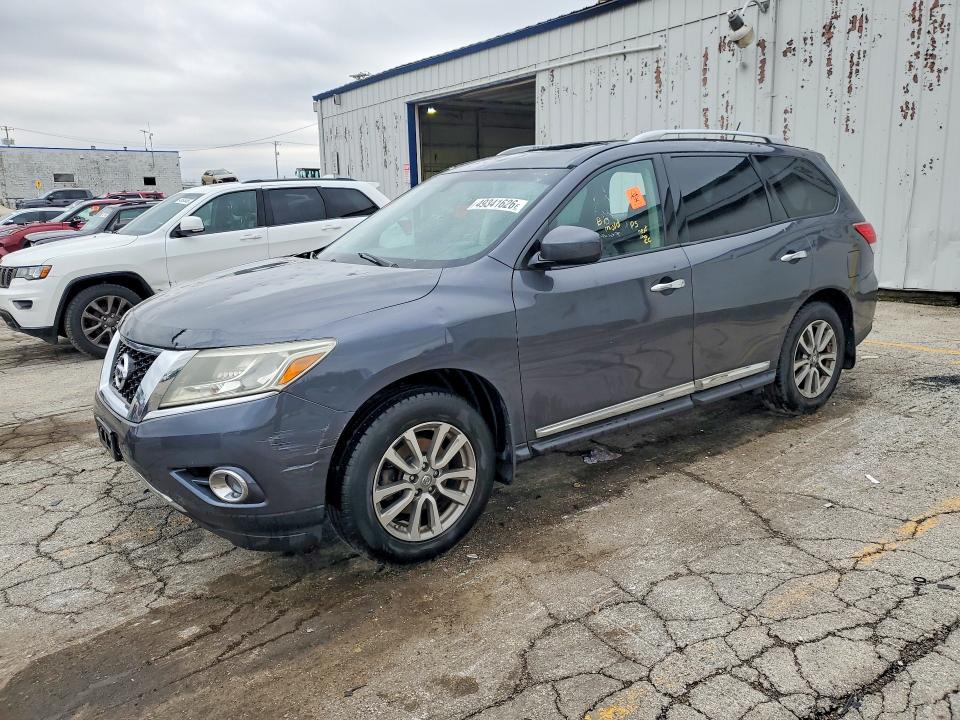 2014 Nissan Pathfinder მანქანა იყიდება აუქციონზე, vin: 5N1AR2MM5EC713061, აუქციონის ნომერი: 49341626