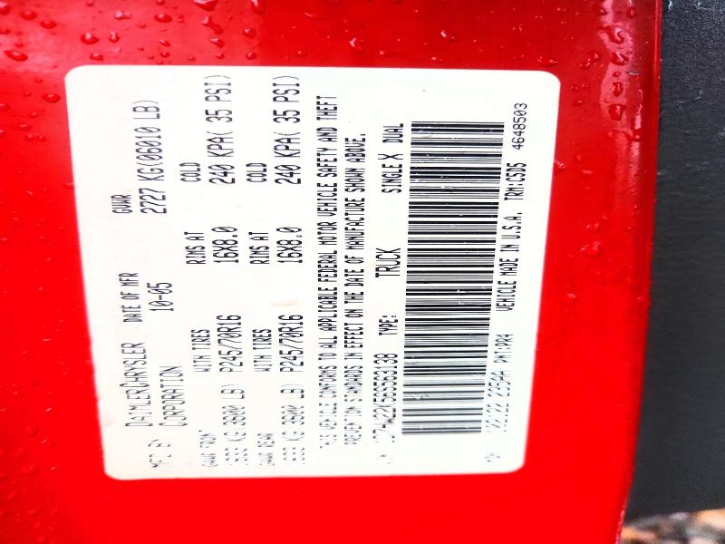 Продажа на аукционе авто 2006 Dodge Dakota, vin: 1D7HW22K56S563138, номер лота: 51095146