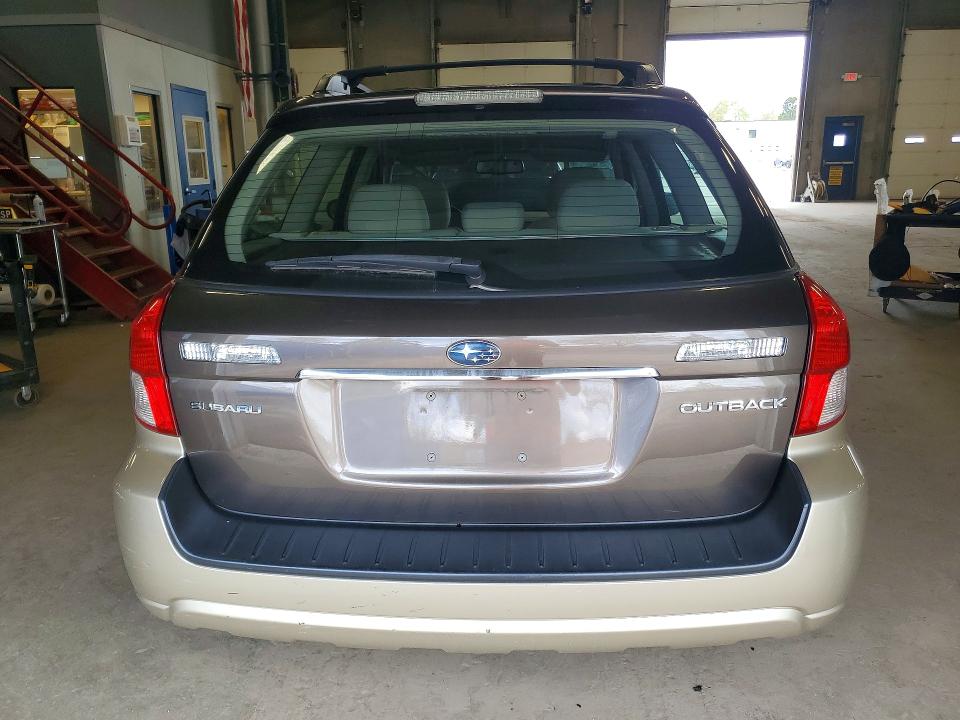 2008 Subaru Outback მანქანა იყიდება აუქციონზე, vin: 4S4BP61C887363628, აუქციონის ნომერი: 51450526