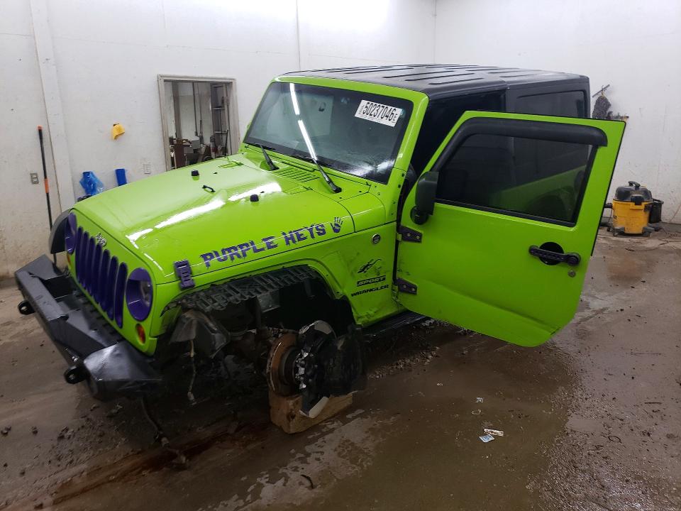 Auction sale of the 2013 Jeep Wrangler, vin: 1C4AJWAG0DL533390, lot number: 50237046