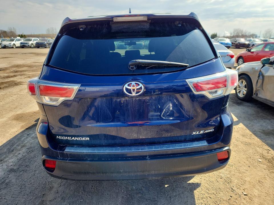 Продажа на аукционе авто 2016 Toyota Highlander, vin: 5TDJKRFH7GS336235, номер лота: 48165476