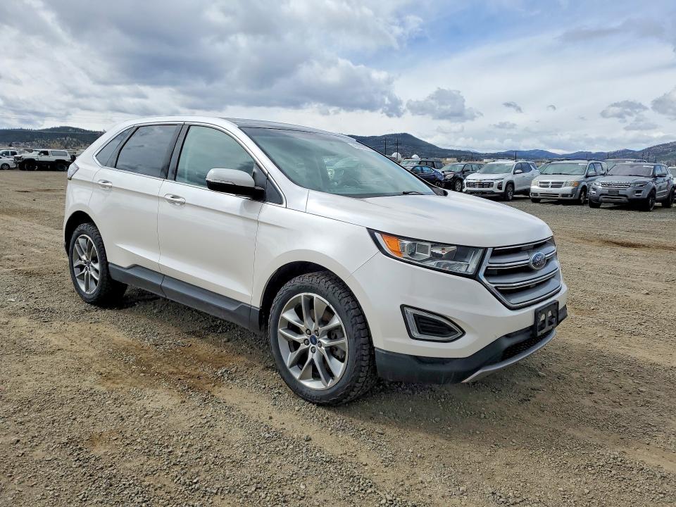 49460616 :رقم المزاد ، 2FMPK4K88HBB56571 vin ، 2017 Ford Edge مزاد بيع