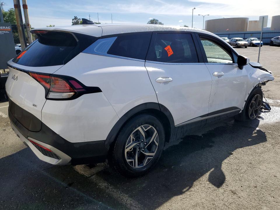 2025 Kia Sportage მანქანა იყიდება აუქციონზე, vin: 5XYK2CDF1SG320007, აუქციონის ნომერი: 50002076