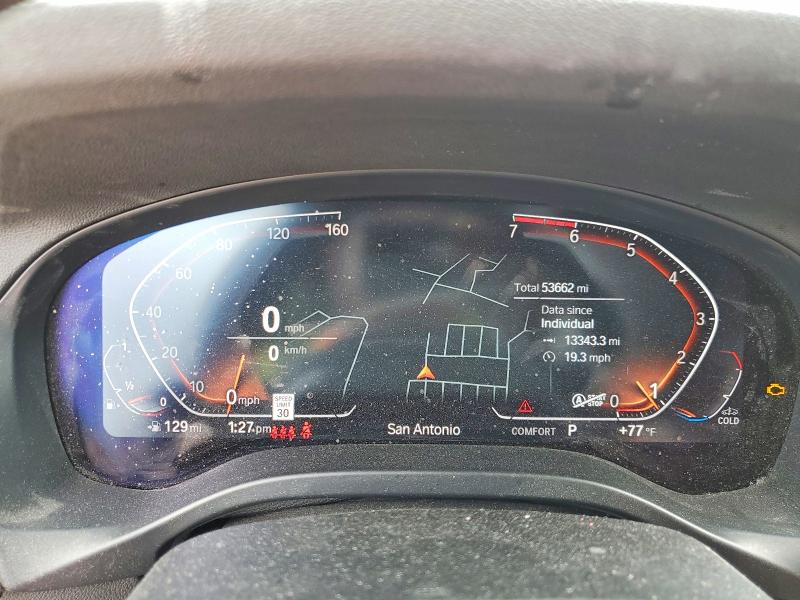 2022 Bmw X3 მანქანა იყიდება აუქციონზე, vin: 5UX43DP08N9L98145, აუქციონის ნომერი: 51332086