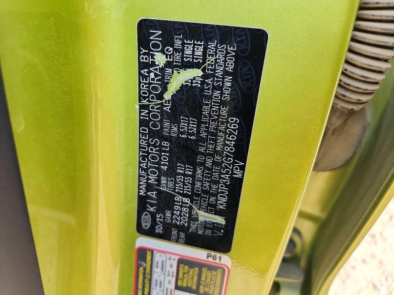 51279146 :رقم المزاد ، KNDJP3A52G7846269 vin ، 2016 Kia Soul مزاد بيع