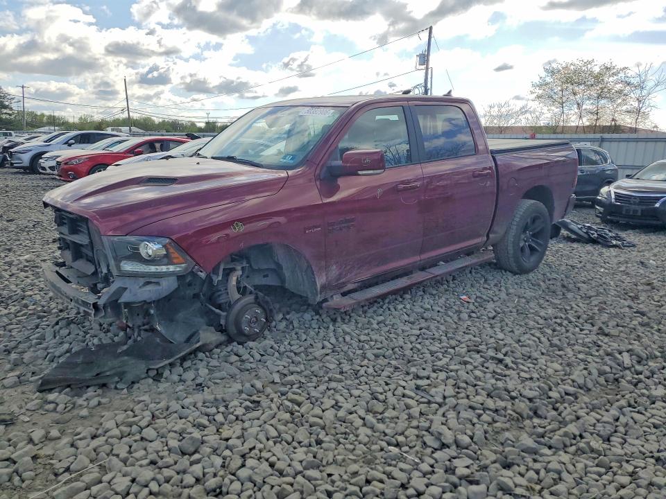 50382906 :رقم المزاد ، 1C6RR7MT8JS213012 vin ، 2018 Ram 1500 مزاد بيع
