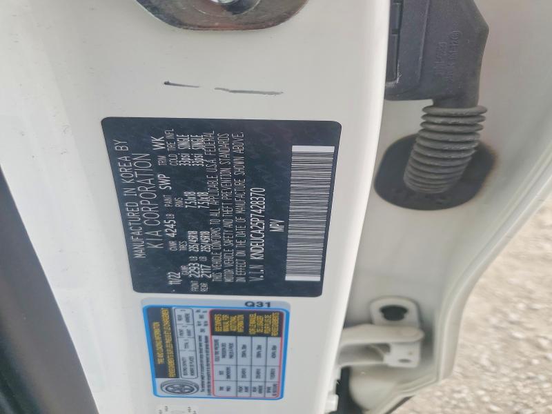 Auction sale of the 2023 Kia Seltos, vin: KNDEUCA25P7428370, lot number: 51592266