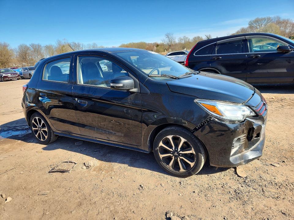 48657326 :رقم المزاد ، ML32AWHJ5NH006829 vin ، 2022 Mitsubishi Mirage مزاد بيع