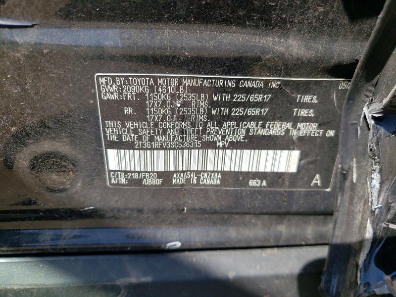 Aukcja sprzedaży 2025 Toyota Rav4, vin: 2T3G1RFV3SC536315, numer aukcji: 51487026