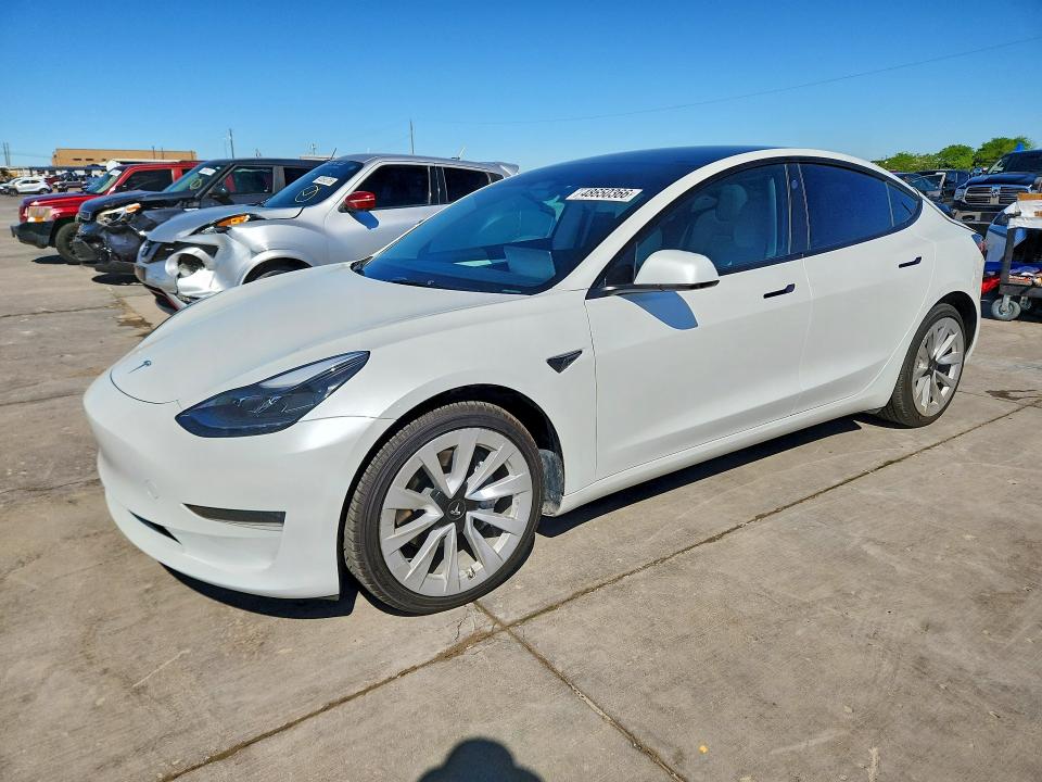 48650366 :رقم المزاد ، 5YJ3E1EA0PF612264 vin ، 2023 Tesla Model 3 مزاد بيع