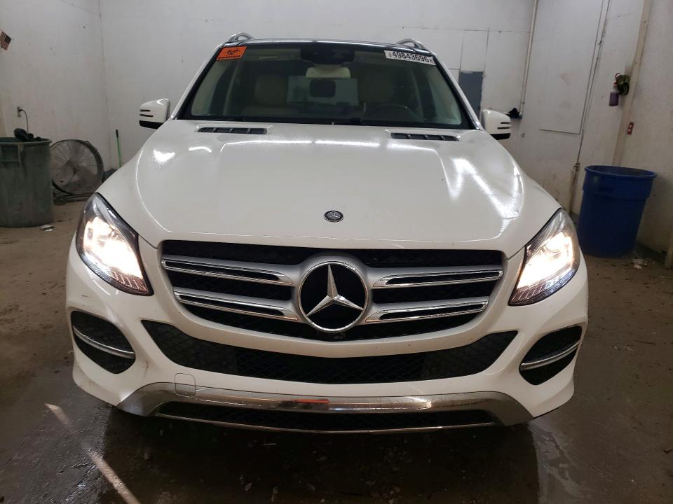 Продажа на аукционе авто 2016 Mercedes-benz Gle, vin: 4JGDA5JB1GA696539, номер лота: 49843696