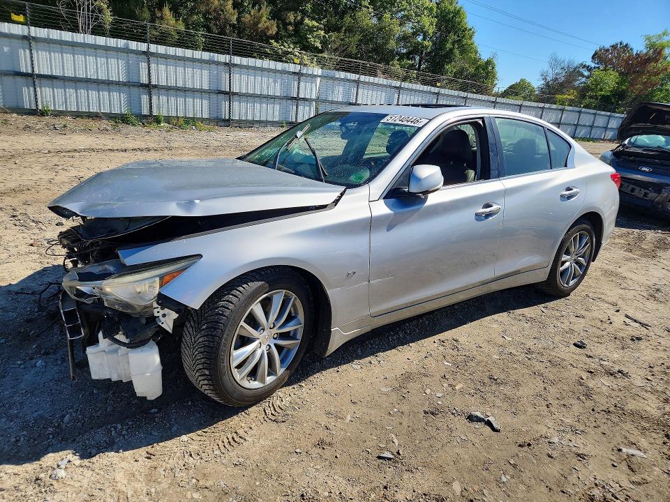 2014 Infiniti Q50 მანქანა იყიდება აუქციონზე, vin: JN1BV7AR1EM685774, აუქციონის ნომერი: 51240446