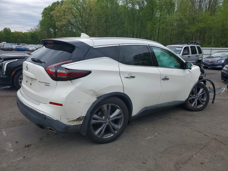 Aukcja sprzedaży 2019 Nissan Murano, vin: 5N1AZ2MS0KN150385, numer aukcji: 51799256