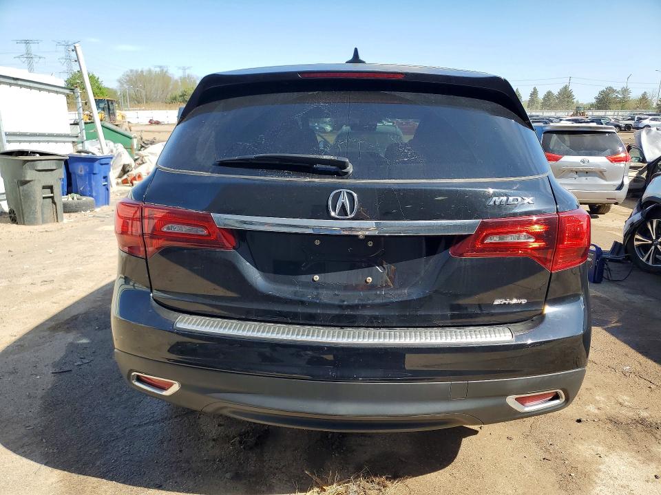Продаж на аукціоні авто 2016 Acura Mdx, vin: 5FRYD4H40GB009443, номер лоту: 50348906