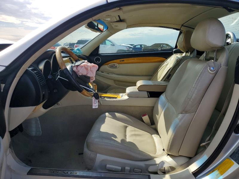 49990436 :رقم المزاد ، JTHFN48YX20030220 vin ، 2002 Lexus Sc مزاد بيع