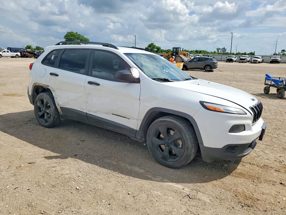 49593776 :رقم المزاد ، 1C4PJLABXHW640786 vin ، 2017 Jeep Cherokee مزاد بيع