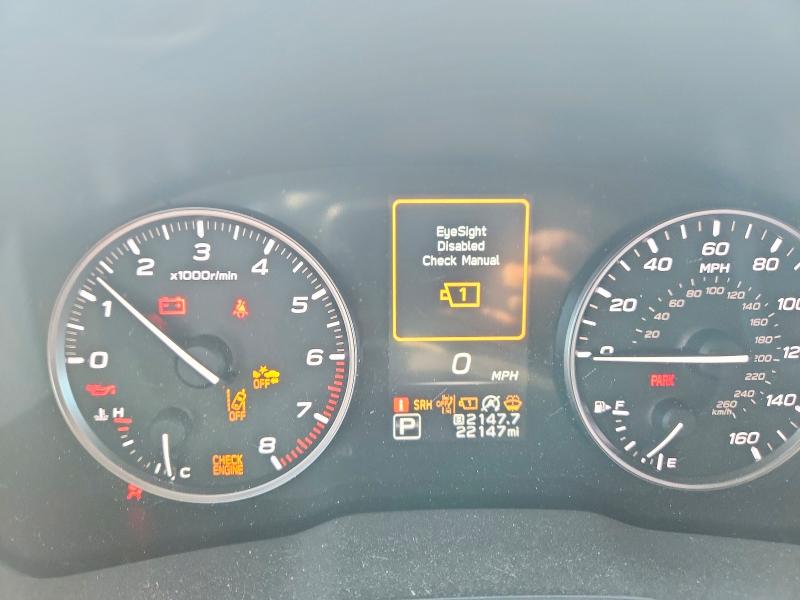 49327126 :رقم المزاد ، JF2GUHDC5S8278887 vin ، 2025 Subaru Crosstrek مزاد بيع