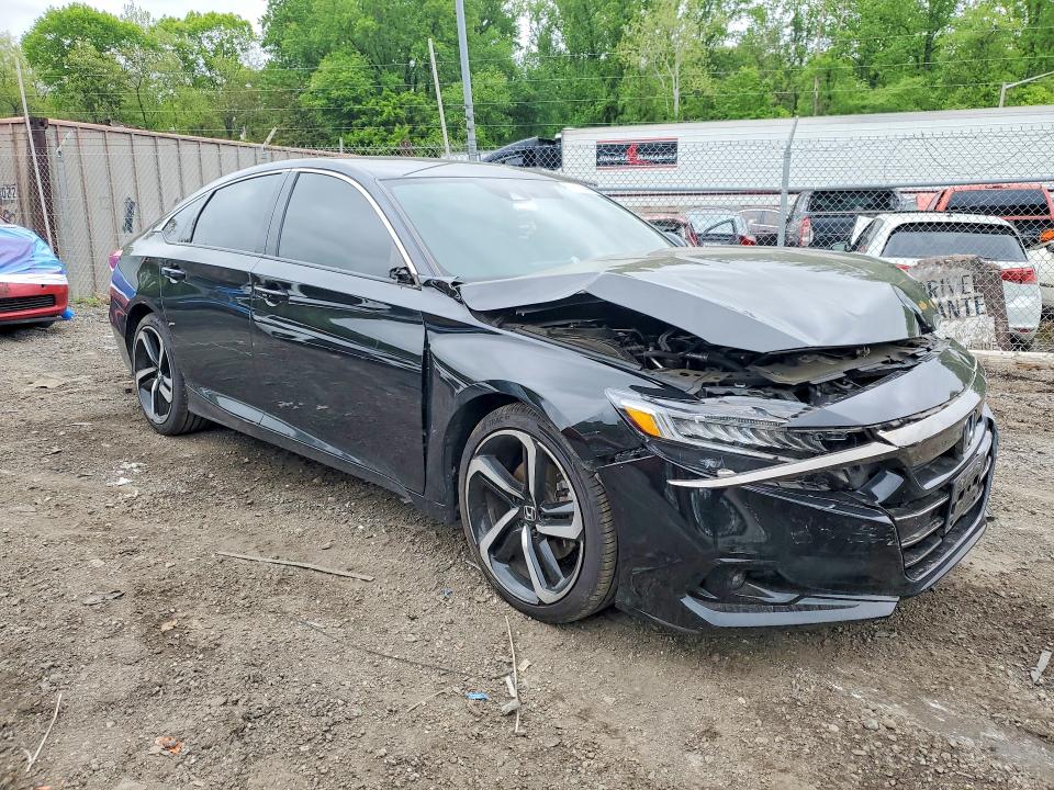 2021 Honda Accord მანქანა იყიდება აუქციონზე, vin: 1HGCV1F30MA050307, აუქციონის ნომერი: 51517666