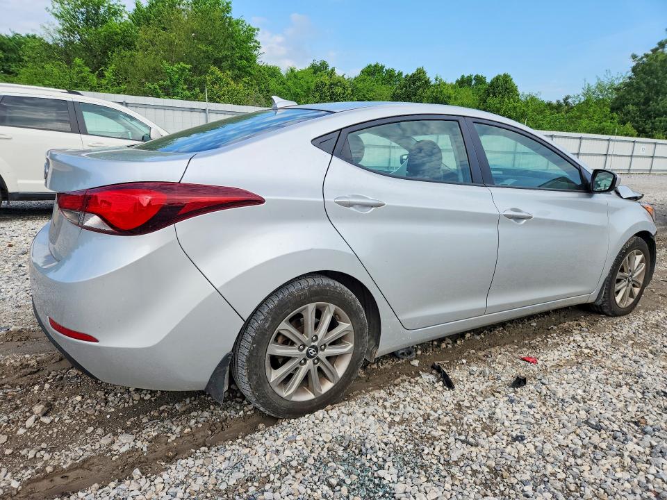 2016 Hyundai Elantra მანქანა იყიდება აუქციონზე, vin: 5NPDH4AEXGH722567, აუქციონის ნომერი: 50400386