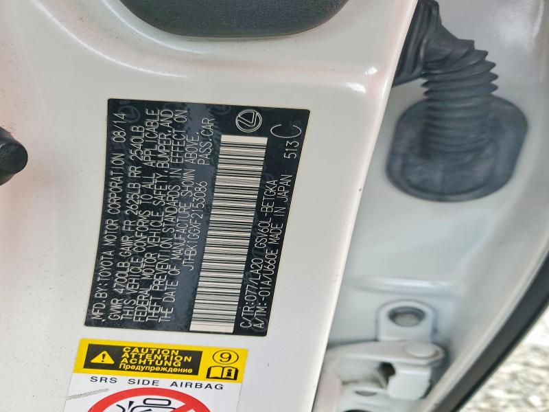 Продаж на аукціоні авто 2015 Lexus Es 350, vin: JTHBK1GGXF2153086, номер лоту: 48197826