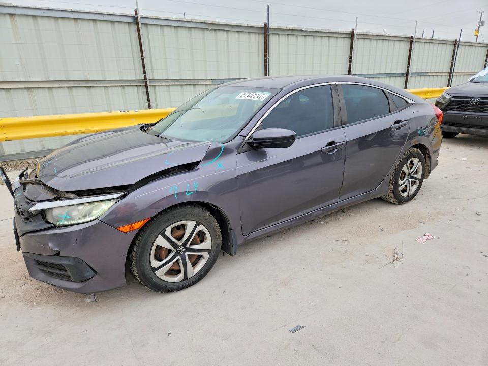 51348346 :رقم المزاد ، 19XFC2F54GE000276 vin ، 2016 Honda Civic مزاد بيع