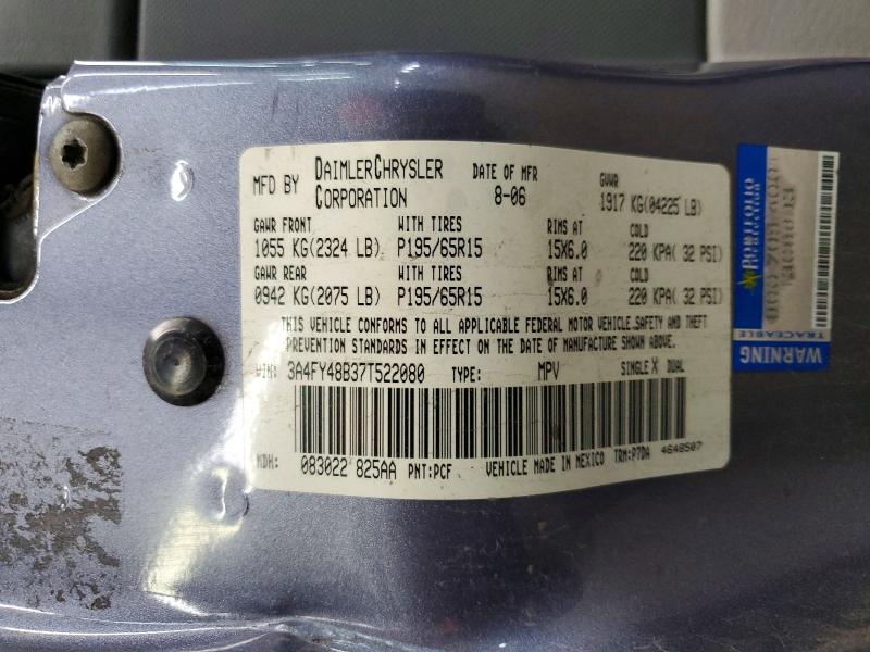 Aukcja sprzedaży 2007 Chrysler Pt Cruiser, vin: 3A4FY48B37T522080, numer aukcji: 48321386