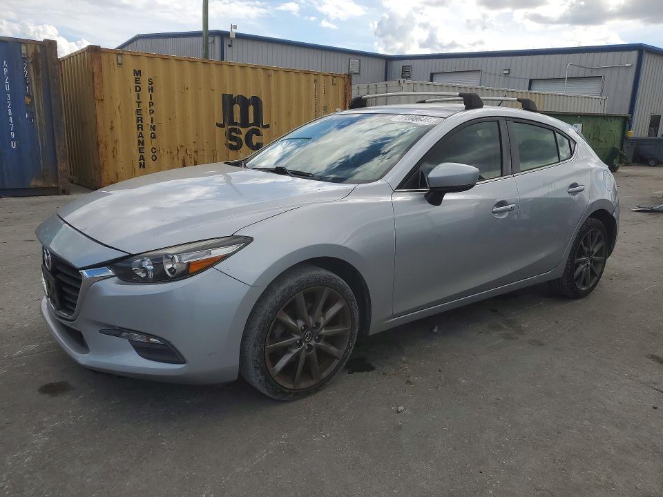 50598646 :رقم المزاد ، 3MZBN1L30JM201916 vin ، 2018 Mazda 3 مزاد بيع